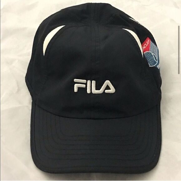 Fila Oracle Challenger Series Black and White Baseball Hat - Picture 2 of 12